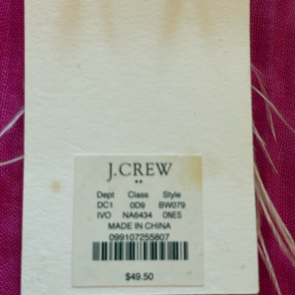 J. Crew Feather Earrings NWT - Picture 4 of 4